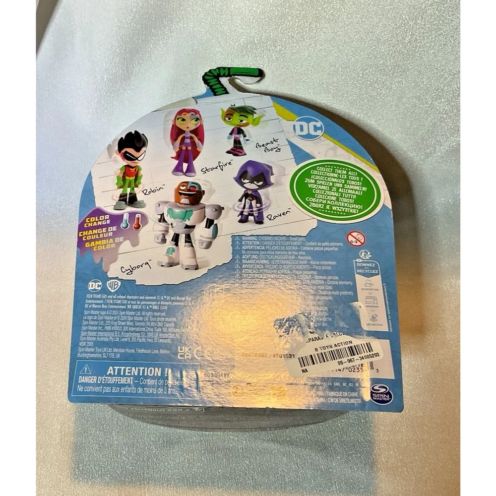 Teen Titans Go – Robin 5” Action Figure – DC Comics – Removable Bo Staff – New